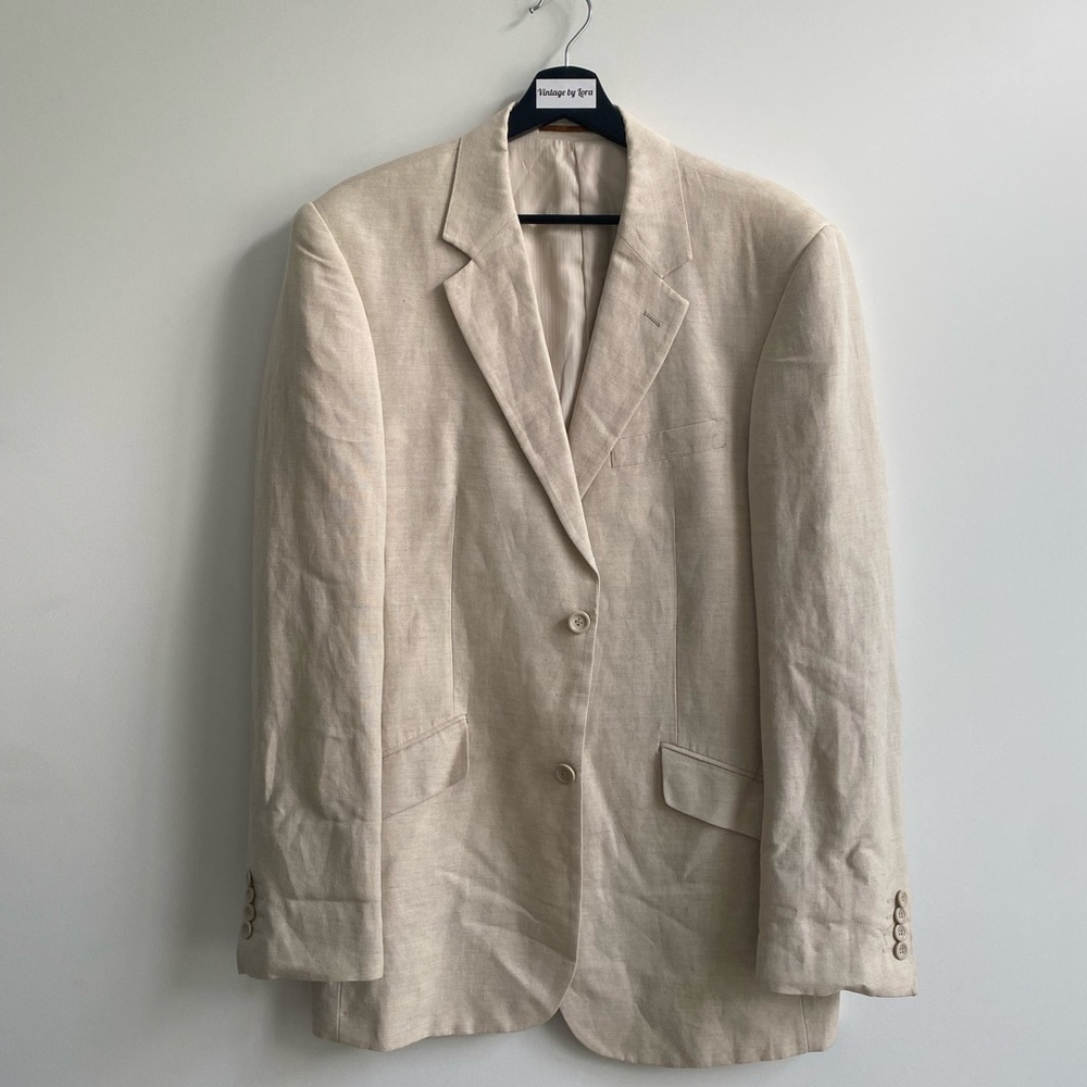 Vintage Men's LINEN Blazer